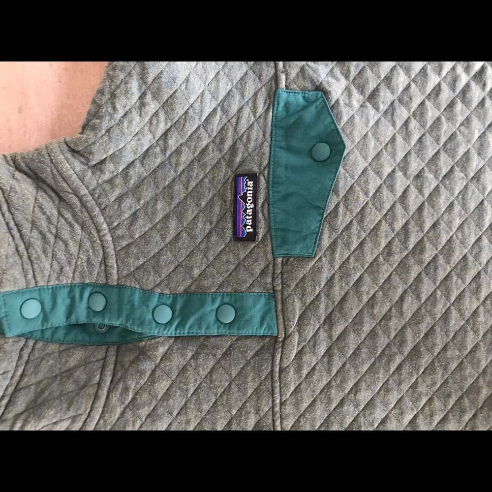 Women’s Patagonia Organic Quilted Snap-T Pullover